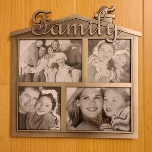 Brand new! Fetco metal family collage picture frame